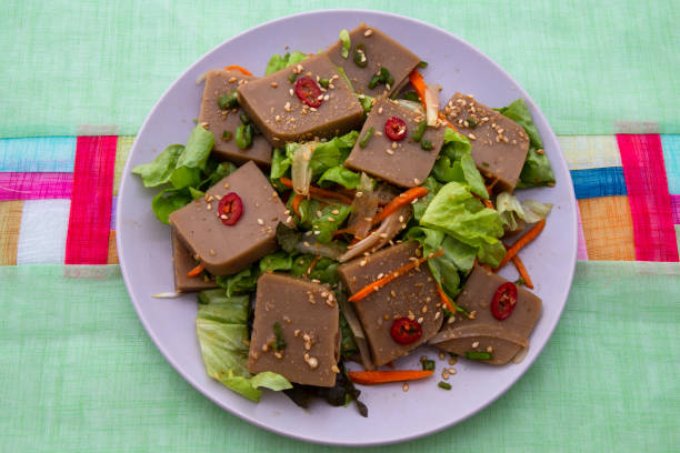 istock Seasoned Acorn Jelly Salad 1248180021