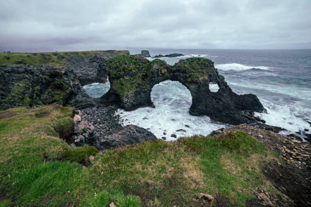 istock Gatklettur Arch, Iceland 1248182261