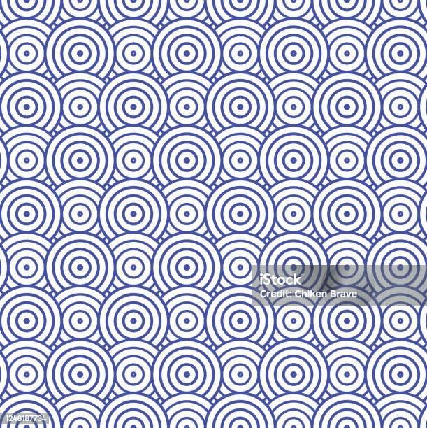 Continuous Shape Pattern Seamless Black Graphic Continuous Pattern Texture Continuous Creative ...