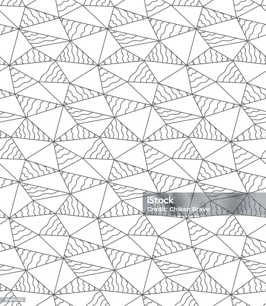 Repeat Vintage Vector Cell Plexus Pattern Seamless Line Graphic ...