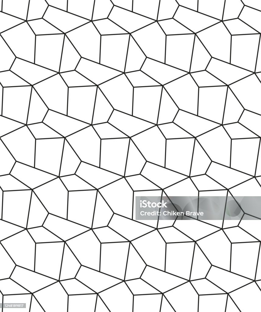 Continuous Black Vector Continuous Array Texture Repetitive Simple ...