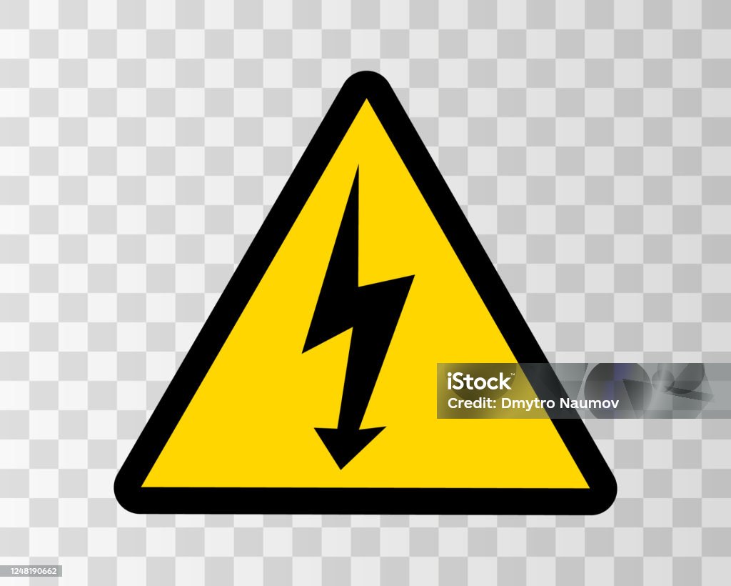 Energy Risk Sign Vector Vector Graphics Stock Illustration - Download Image Now - Alertness ...