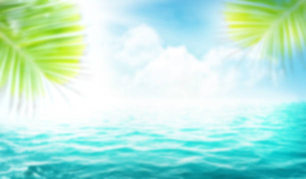 istock Summer sea with sparkling waves and blue sunny sky 1248190728