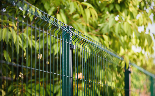 mash pvc metal fence panel
