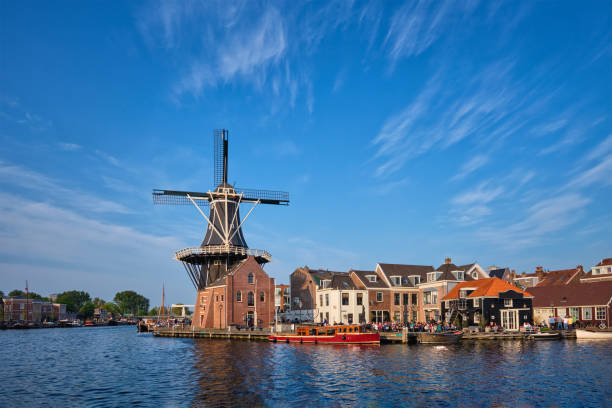istock Panorama of Harlem, Netherlands 1248196786