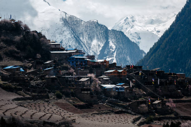 istock Himalayas landscape, Annapurna circuit trek 1248202688