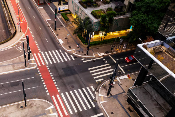 istock Photos aereas Avenida paulista 1248210782