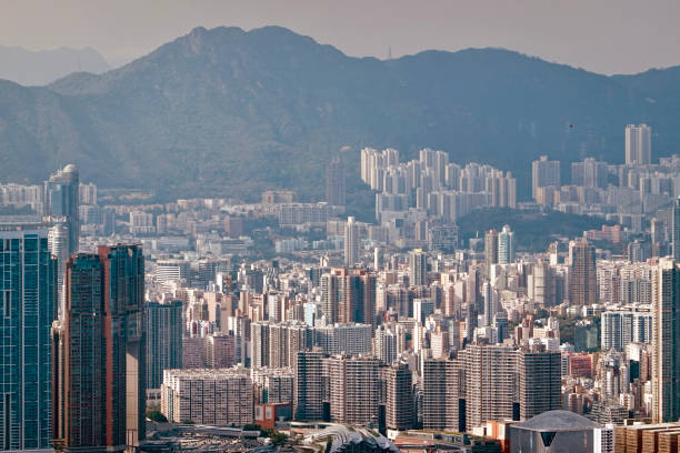 istock Kowloon, Lion Rock 1248213842
