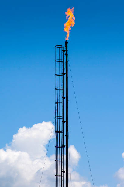 istock Methane gas treatment plant 1248236418
