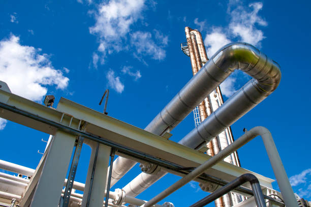 istock Methane gas treatment plant 1248237213
