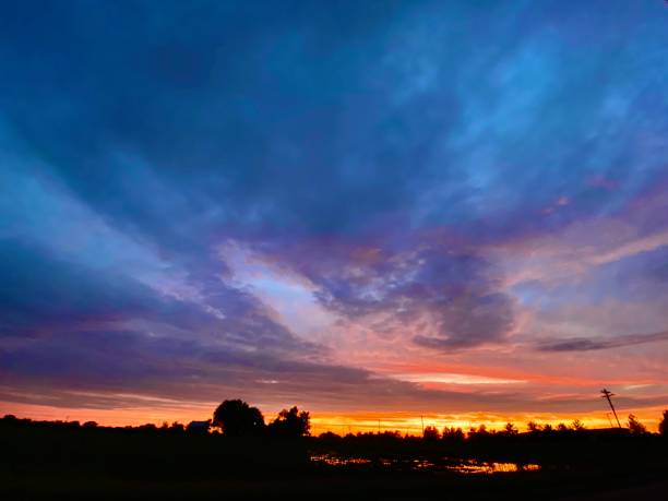 istock Fiery Sunset After the Rain 2 1248245495