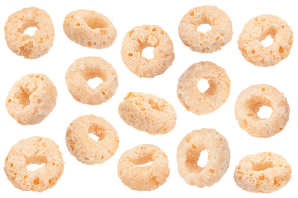 istock Sweet brekfast cereal rings collection 1248247763