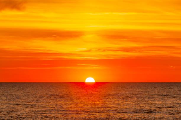 istock Beautiful sunset by the sea 1248249894