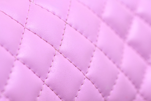 Abstract wallpaper background: Pink quilted leather