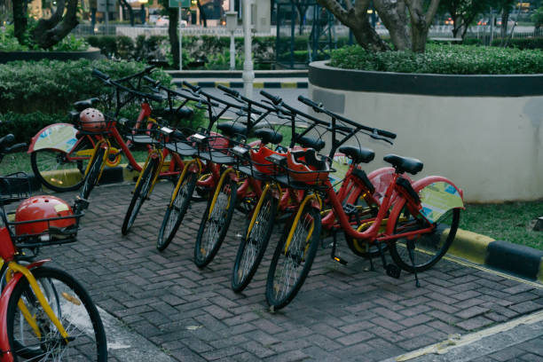istock Bunch of Bicycles 1248255139