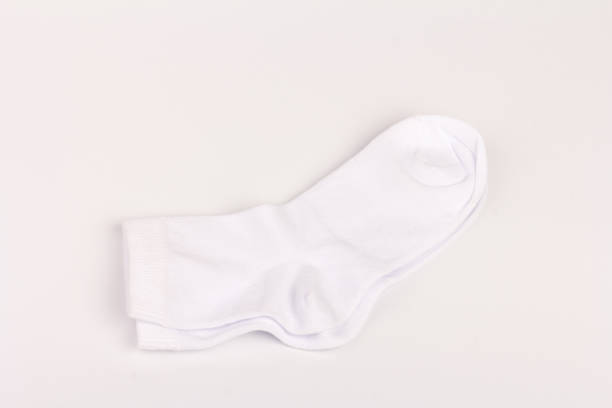istock White cotton socks isolated on white background 1248257177