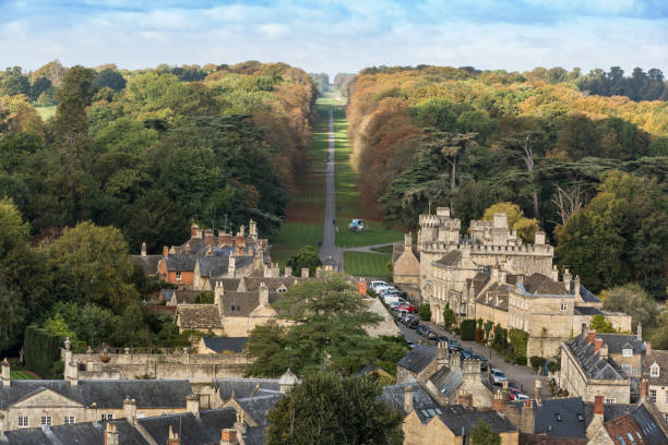 cirencester nelle cotswolds - cotswold foto e immagini stock