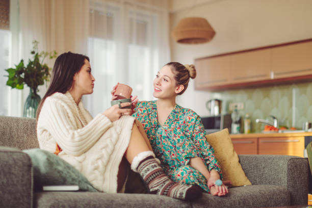 istock Young women at home 1248262141