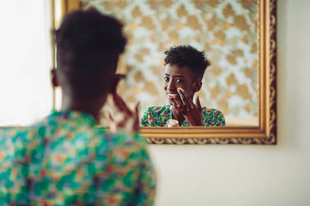 istock Young woman at home 1248262453