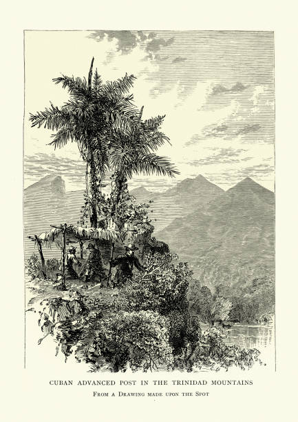 istock Cuban lookout post, Trinidad Mountains, 19th Century 1248265826