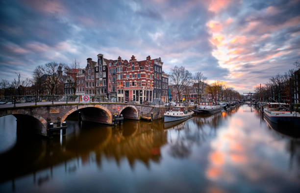 istock A street corner in Amsterdam at dusk 1248269449