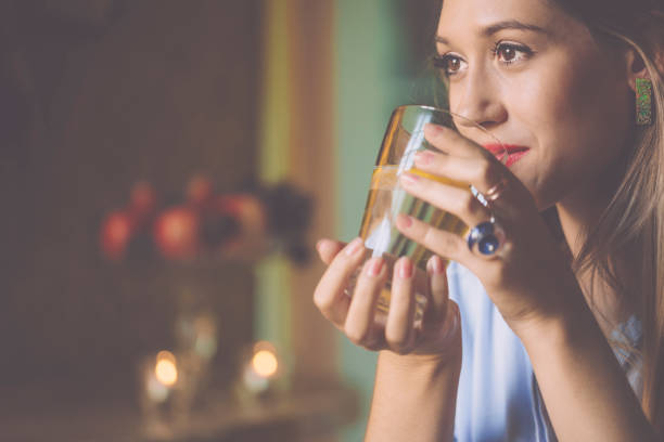 istock Young woman at home 1248269580