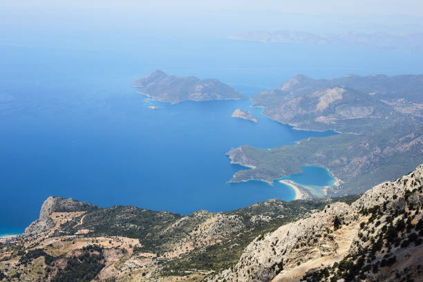 istock Aegean coast Oludeniz high view 1248274706