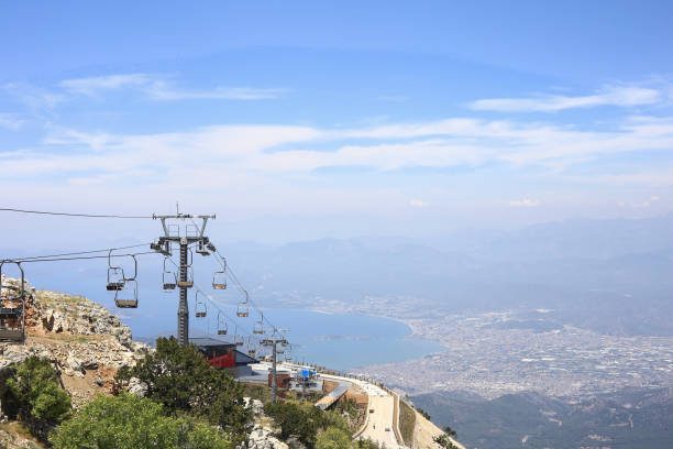 istock Babadag, cable car in Fethiye 1248278218