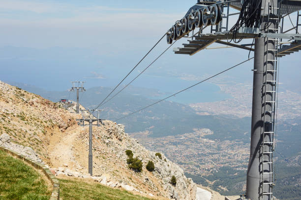 istock Babadag, cable car in Fethiye 1248278394