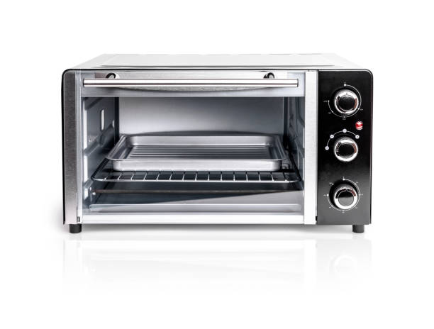 Electric Oven with clipping path stock photo