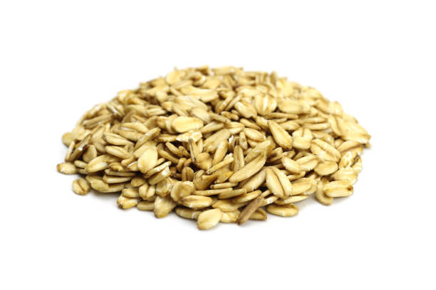 istock oatmeal pile isolated on white background 1248278541