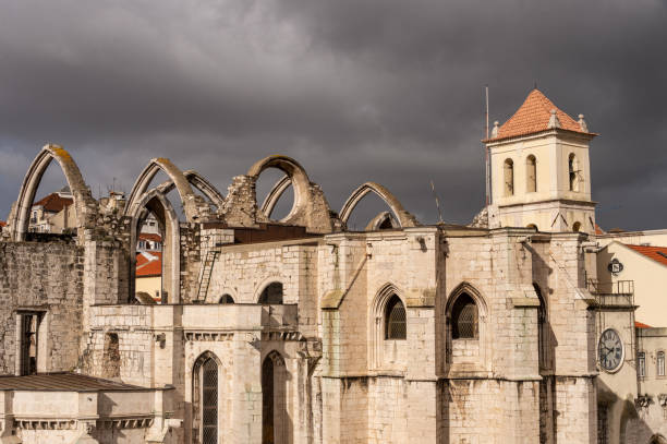 istock Carmo Convent in Lisbon, Portugal 1248285564