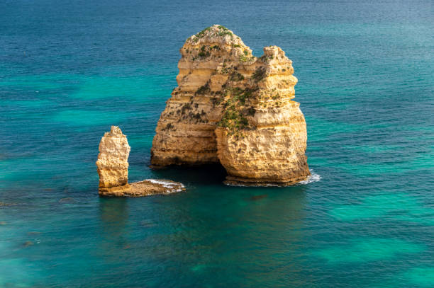 istock Cliffs in Lagos, Portugal 1248287229