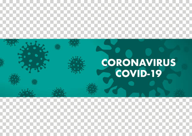 벡터 코로노바이러스 배경 - 바이러스 배출 stock illustrations
