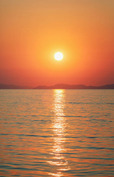 istock Beautiful Sunset on the Greek Island 1248288688