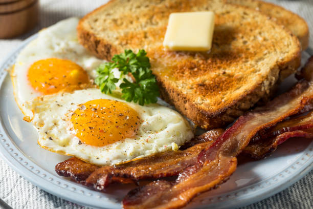 istock Homemade Sunnyside Eggs Breakfast 1248291296