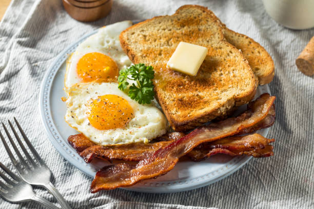 istock Homemade Sunnyside Eggs Breakfast 1248291744