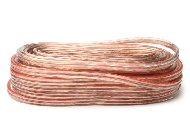 istock Copper-aluminum acoustic cable 1248292581