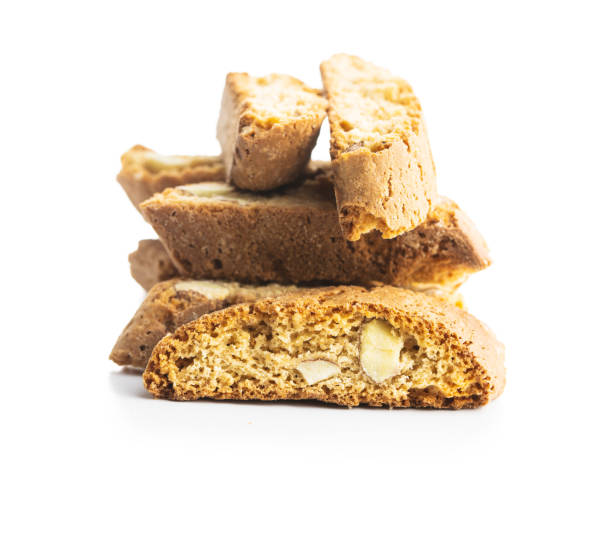 istock Sweet italian cantuccini cookies. Almonds biscuits. 1248293749