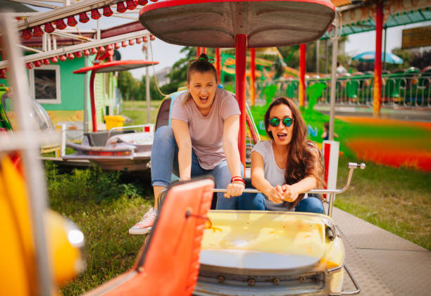 istock We gonna have fun at amusement park 1248294128