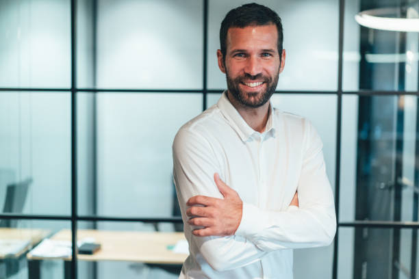 istock Businessman in the office 1248294346