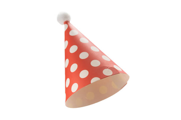 istock Colorful birthday cap isolated on white 1248296916