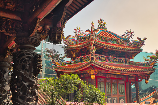 Templo de Taiwán en Taipéi photo