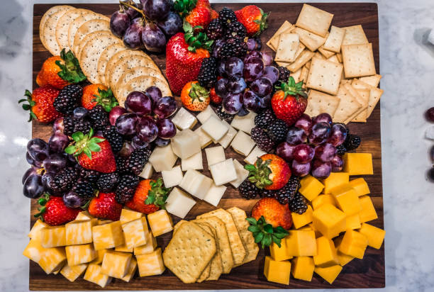 istock Gourmet Fancy Charcuterie Board 1248297391