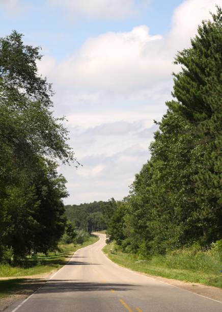istock Country Road In Wisconsin 1248298479