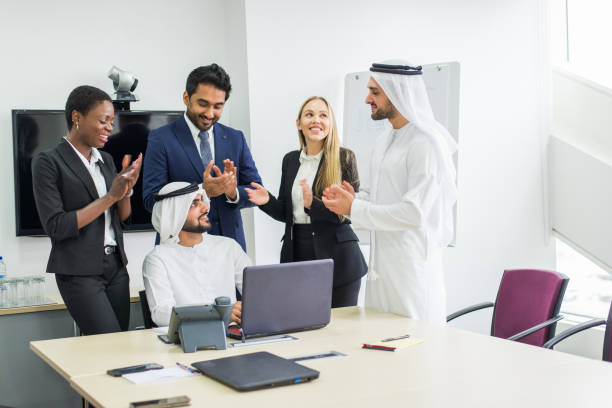 istock Business meeting in Dubai 1248305826