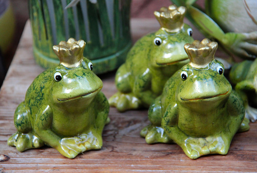Decorative frog for the garden