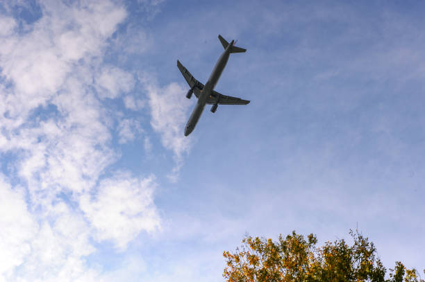 istock A passenger plane is flying, Salzburg, Austria 1248309086
