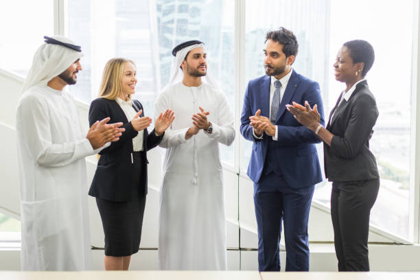 istock Business meeting in Dubai 1248310943