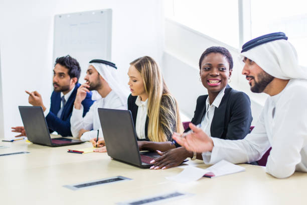 istock Business meeting in Dubai 1248311015